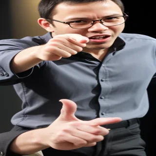 pointing finger png
