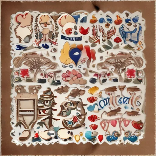 scrapbook stickers png