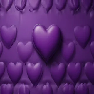 purple heart pattern wallpaper
