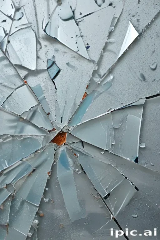 wallpaper broken glass