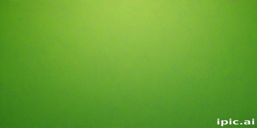 green background