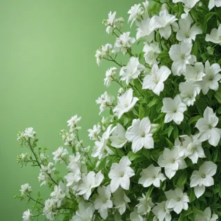 green and white backgrounds