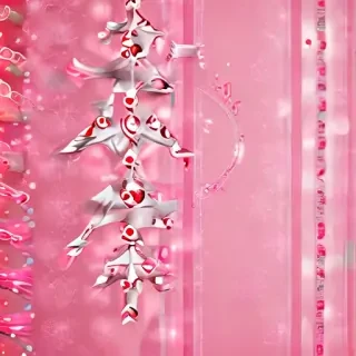 pink christmas desktop wallpaper