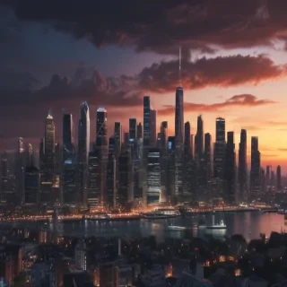 background skyline