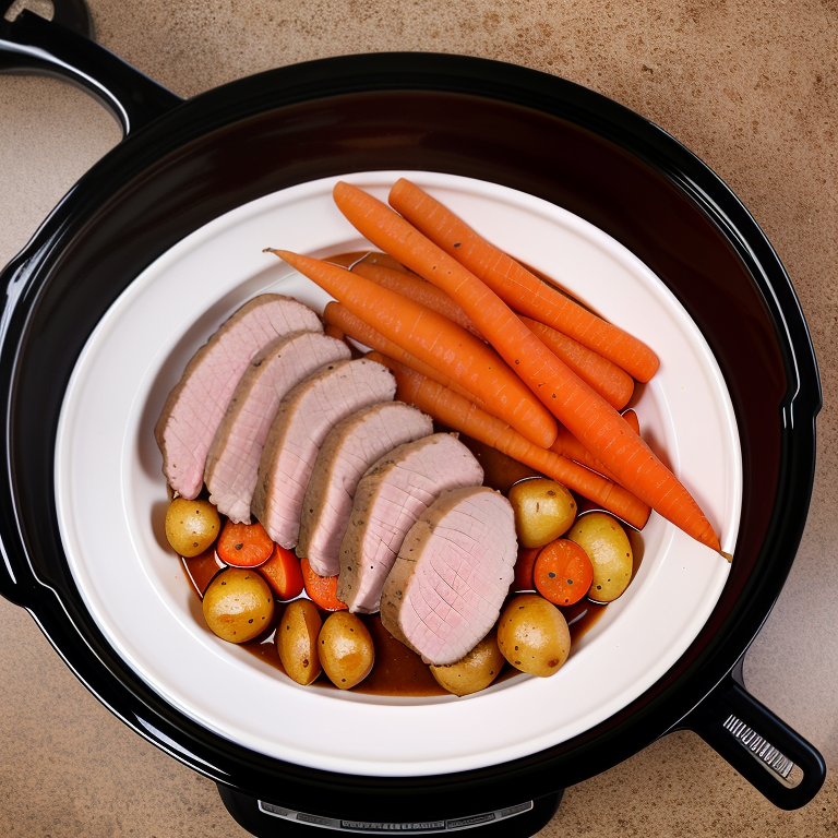 pork tenderloin with potatoes and carrots slow cooker