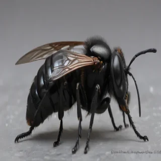 black wasp