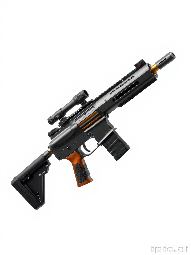 gun with transparent background