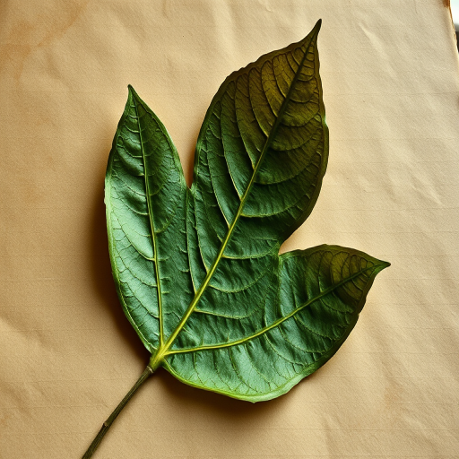 Generate a high-resolution image of a textured leaf overlay on aged paper, using a DSLR camera with a 50mm lens, aperture set at f/2.8, ISO 100, and natural soft lighting, capturing a top-down view for enhanced detail.