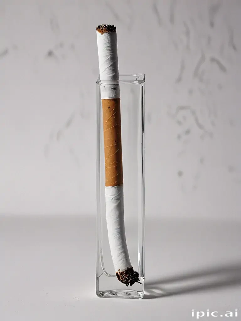 transparent cigarette