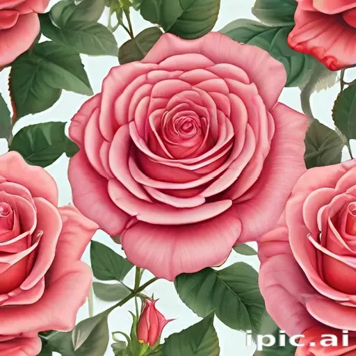 rose border