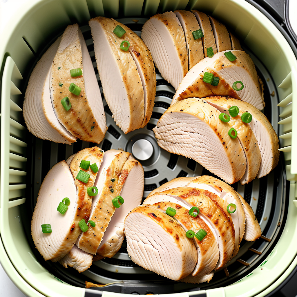 air fryer thinly sliced chicken breast