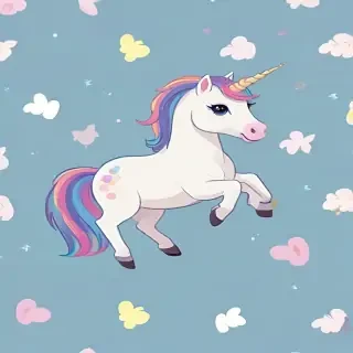 unicorn cartoon