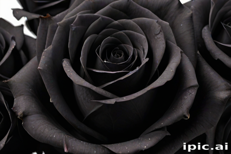 black roses png
