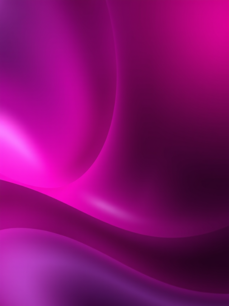 Create an abstract image with smooth gradients of deep magenta and subtle light reflections, camera settings: ISO 100, aperture f/2.8, shutter speed 1/60, camera view: wide-angle, camera style: soft focus, camera type: DSLR.