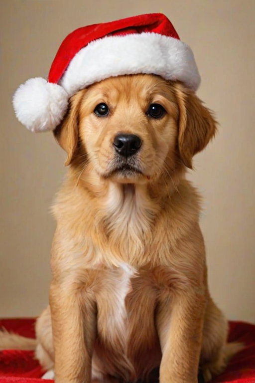 pictures of dogs christmas