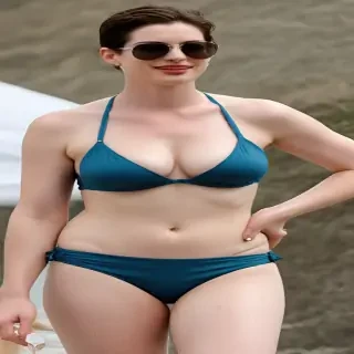 Anne Hathaway in bikini