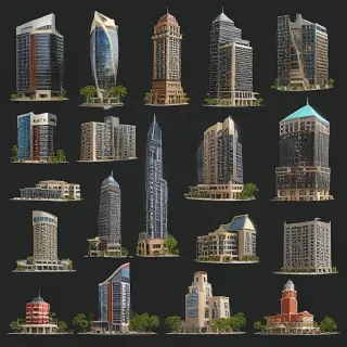 buildings png