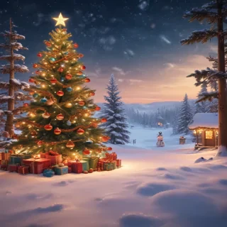 cute christmas background