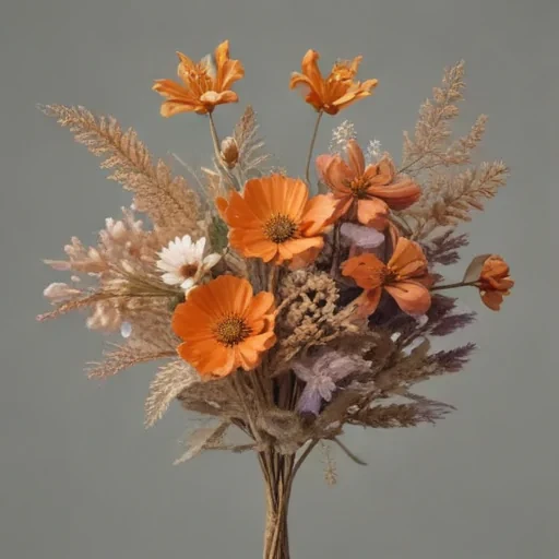 dried flowers png