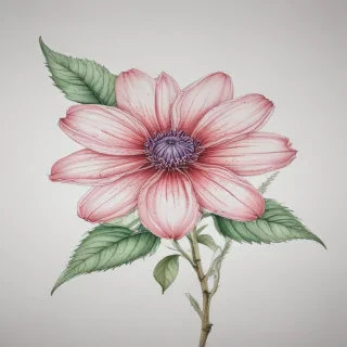 flower drawing pictures