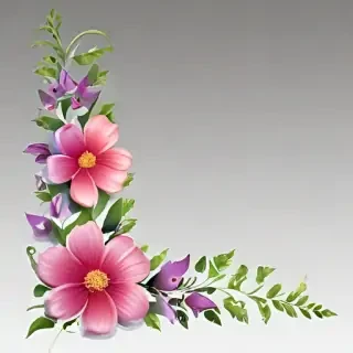 flower border clipart