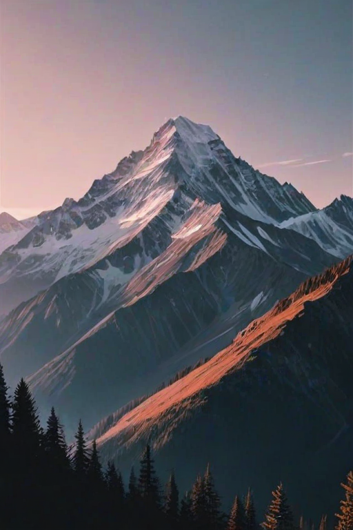 aesthetic mountain wallpaper