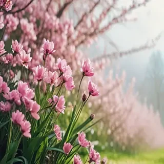 spring iphone background
