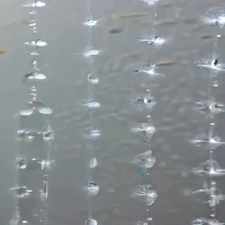 sparkling transparent