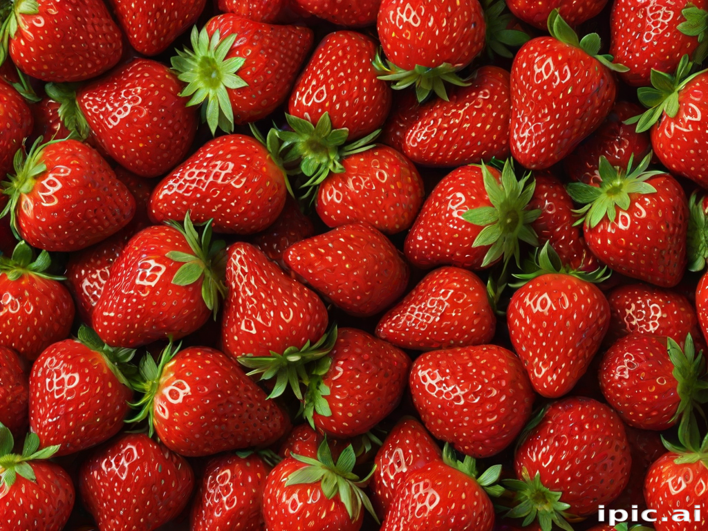 strawberry background