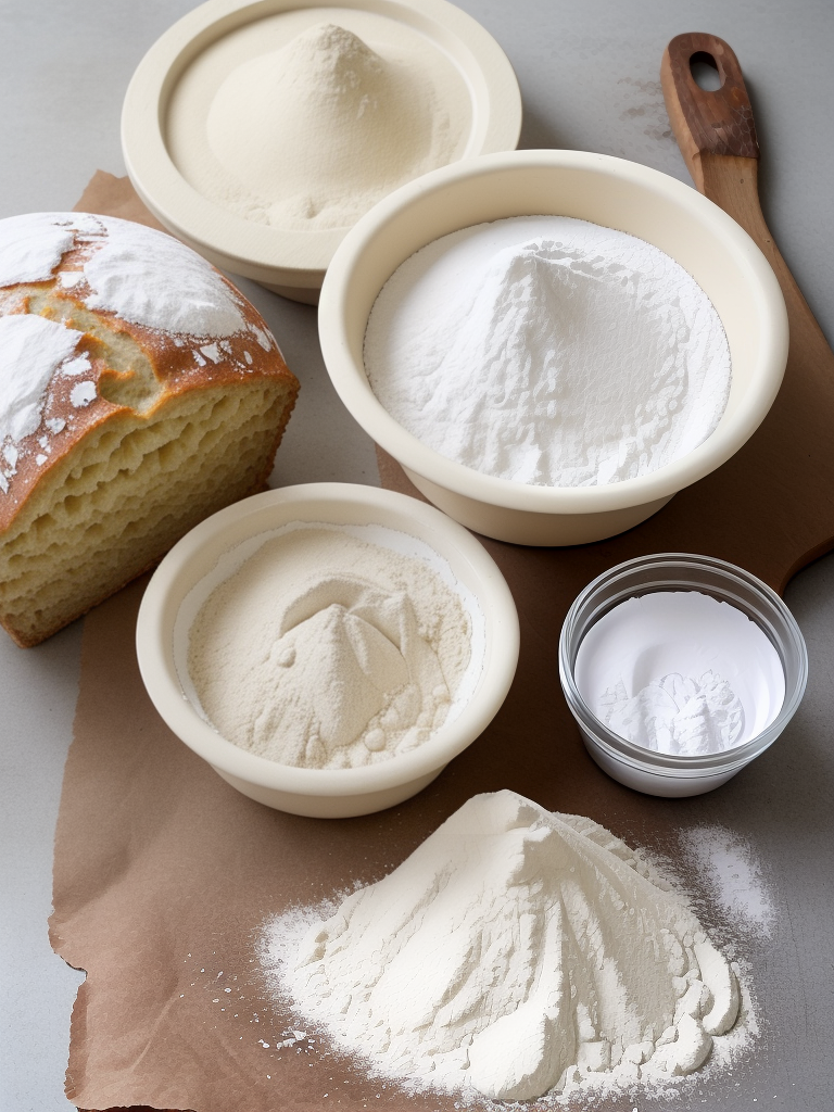 can you use bleached flour for sourdough starter