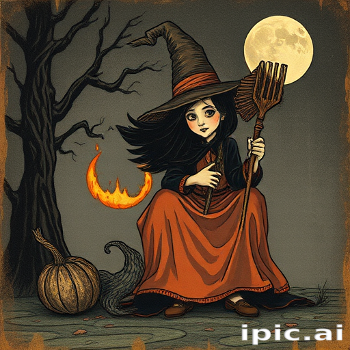 vintage witch images