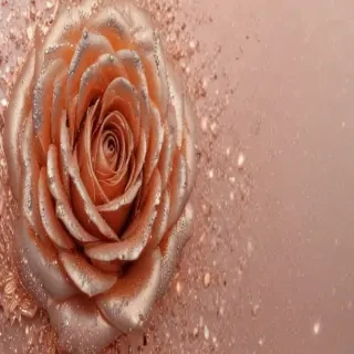 glitter rose gold background