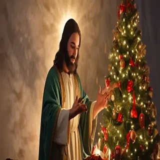 jesus at christmas images