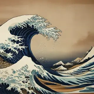 the great wave off kanagawa