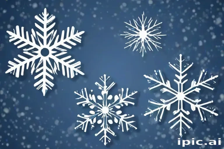 snowflakes clipart transparent background