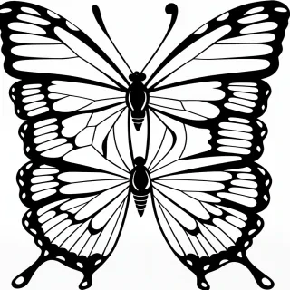 butterfly png outline