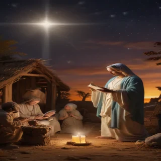 free nativity scene background images