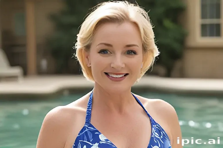 carol kirkwood in a bikini