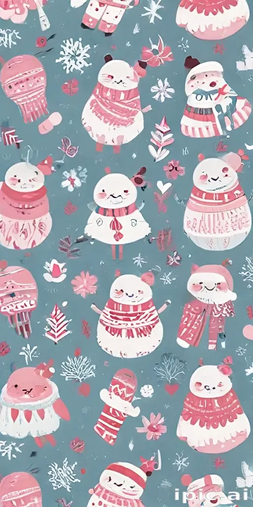 girly cute christmas wallpaper