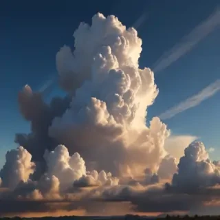 clouds no background
