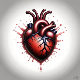 heart tattoo png