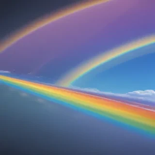 rainbow transparent background
