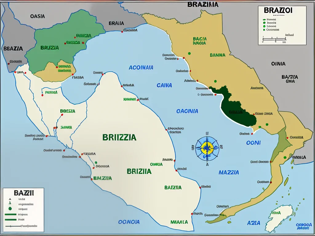 brazil map