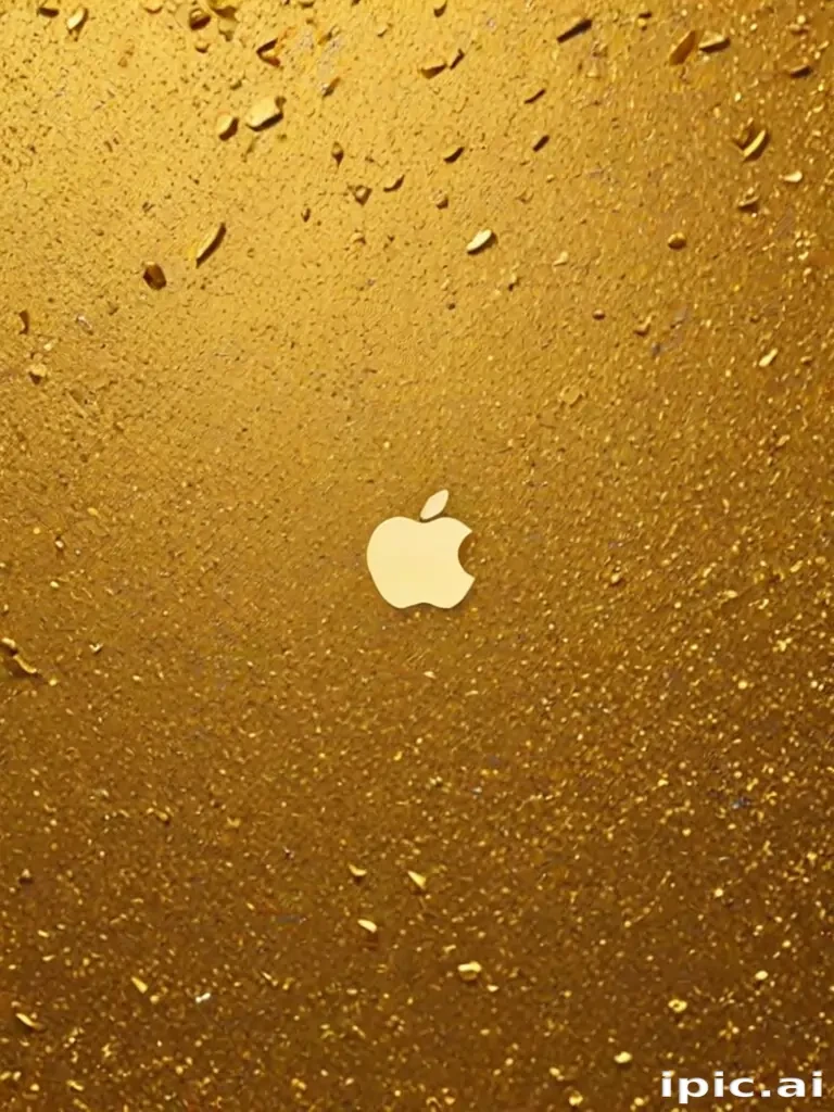 gold iphone wallpaper