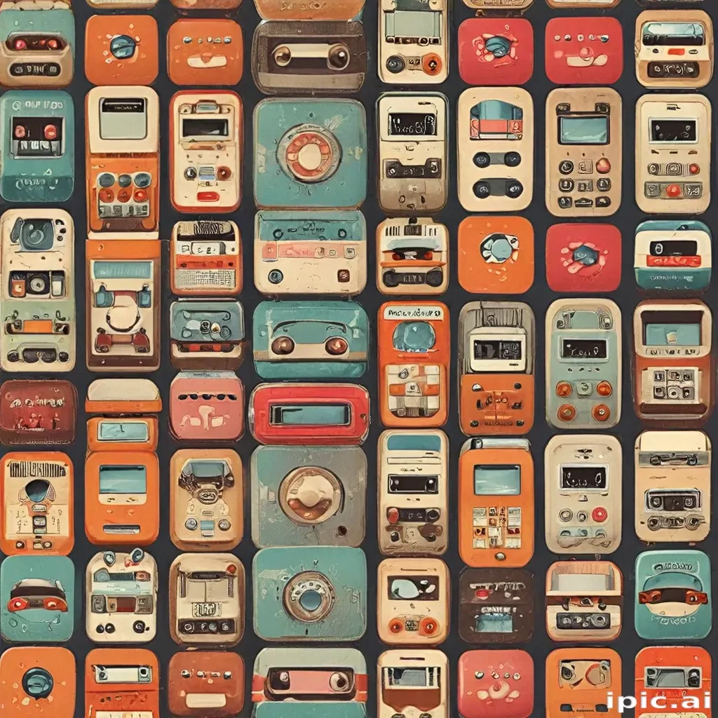 iphone wallpaper retro