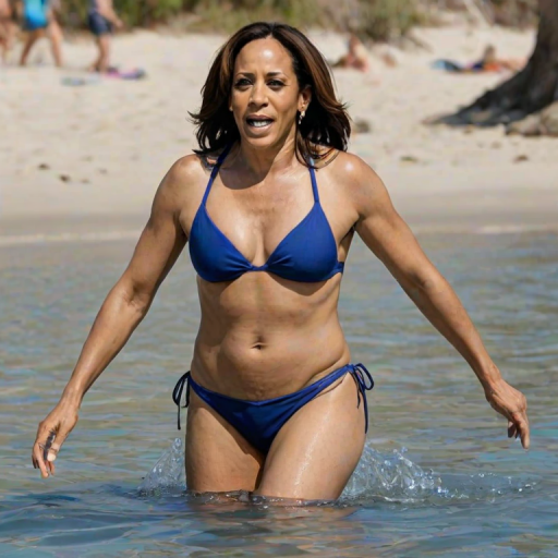kamala harris in bikini