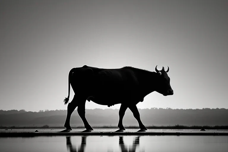 cow silhouette