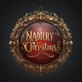 text merry christmas png