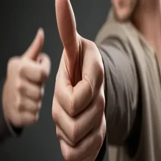 pointing finger png