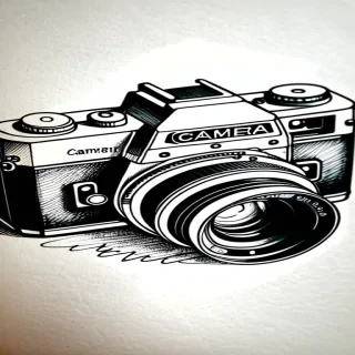 camera drawing